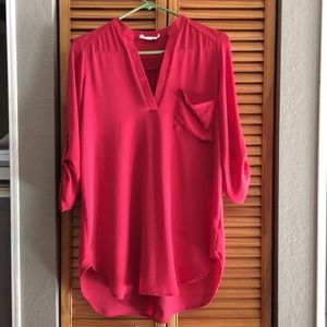 Lush Tunic Red Size S